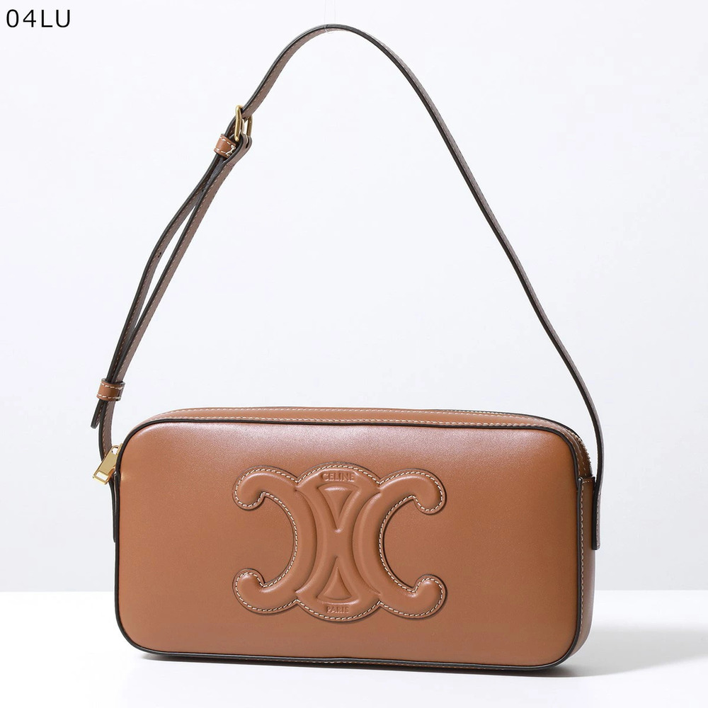 Celine Shoulder Bag Camera Triomphe Leather